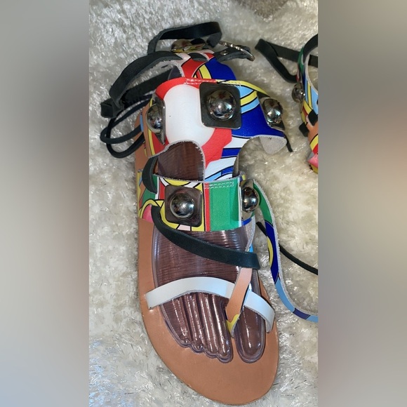 Ancient Greek Sandals x Peter Pilotto Sandals - Collaboration Edition - Picture 4 of 14